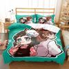 Demon Slayer Povlečení 3D japonské anime Dětské Dárkové Povlečení Přikrývka Ložní prádlo Bytový textil Queen King Single Size