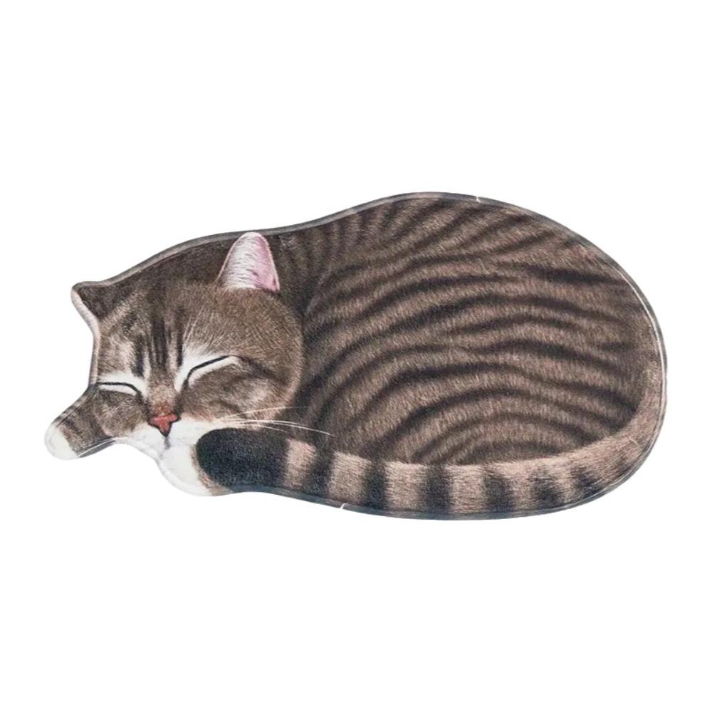 Wear Resistant Design Simulation Cat Floor Mat Living Room Tea Table Bedside