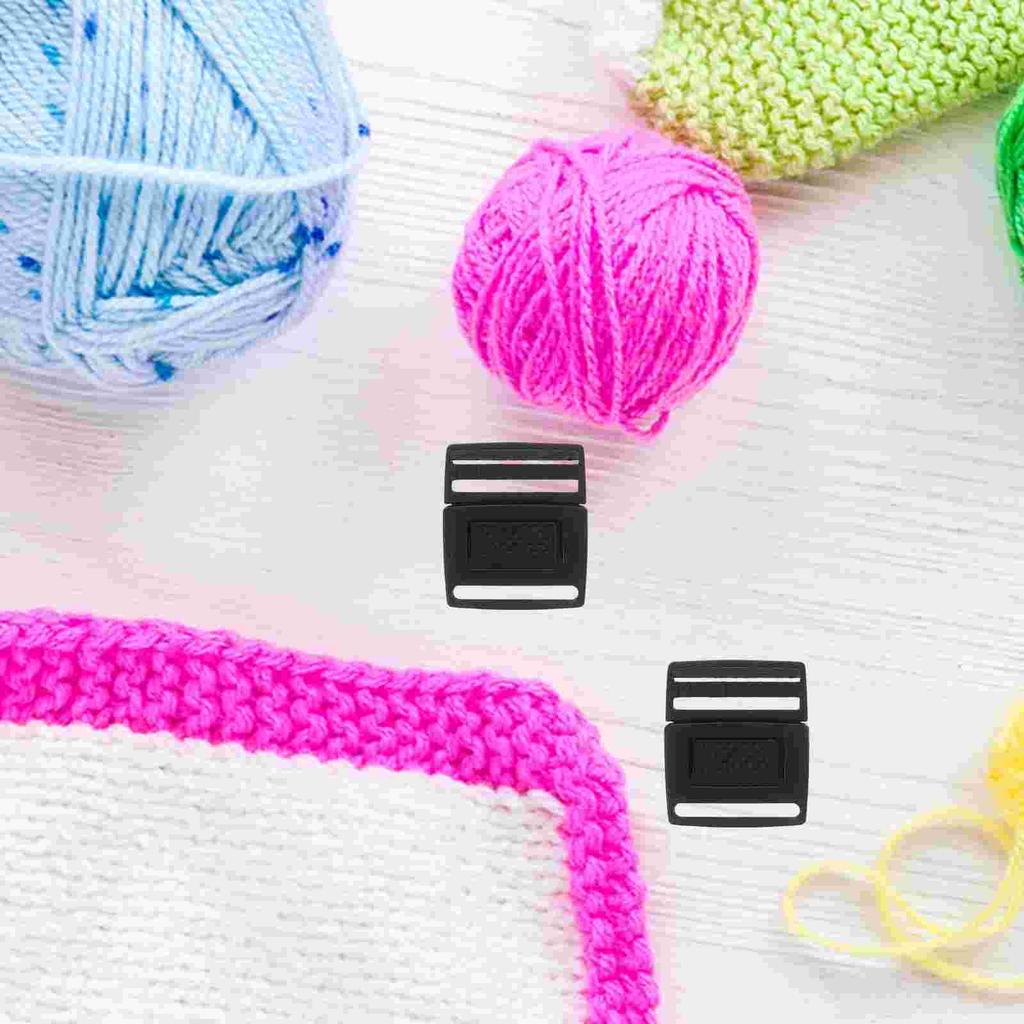 100 Pcs Buckle Center Release Buckles Collar Connector Plastic Belt Buckle Garment Rivets Strap Buckle Belt Buckles