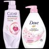 Set Șampon Hidratant Volumizant și Gel de Duș Dove cu Flori de Cireș
