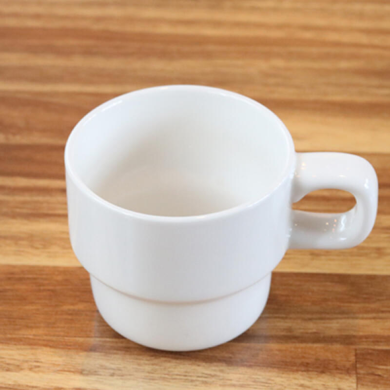 Pure White Daily Silky Cafe Mug 270ml