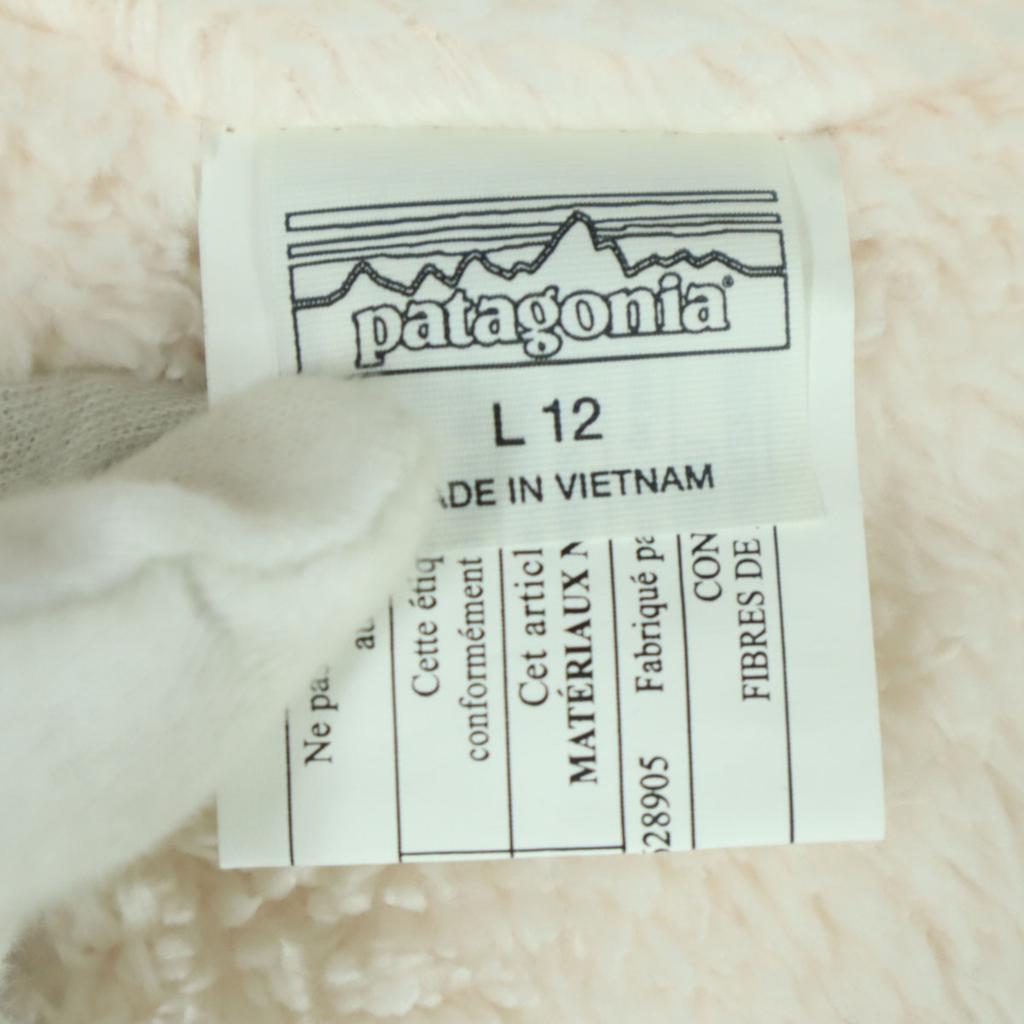 Patagonia Dwustronna kurtka do baseballu z długim rękawem L12 STY68180 Różowa Dziecięca Używana