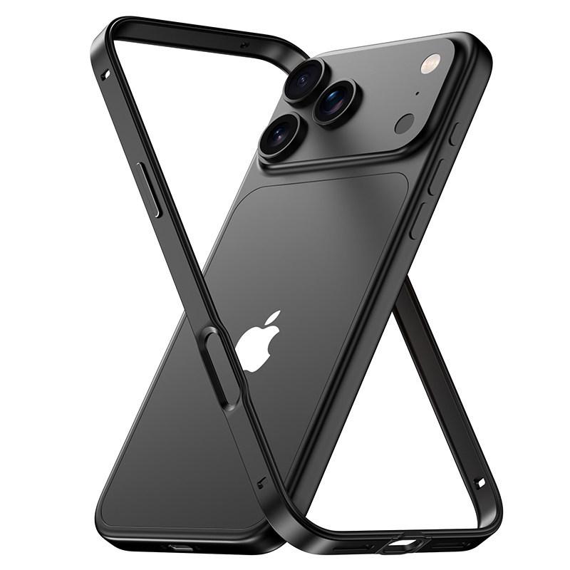 iPhone 16 Pro Max & 15 Plus Aluminum Alloy Metal Frame Case