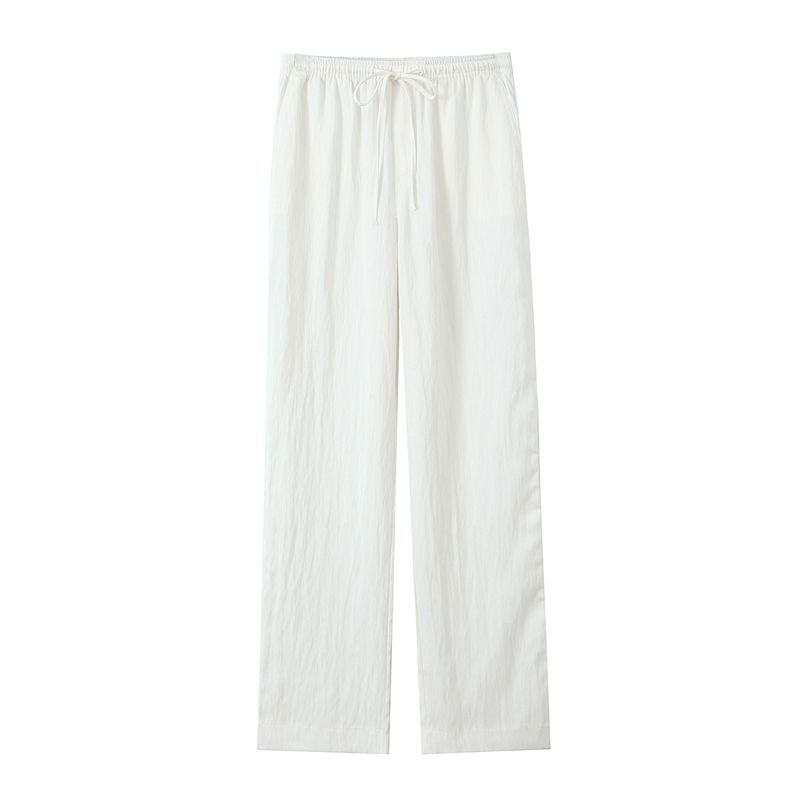 Kaslead Women's Clothing Fashion Casual Versatile Trousers