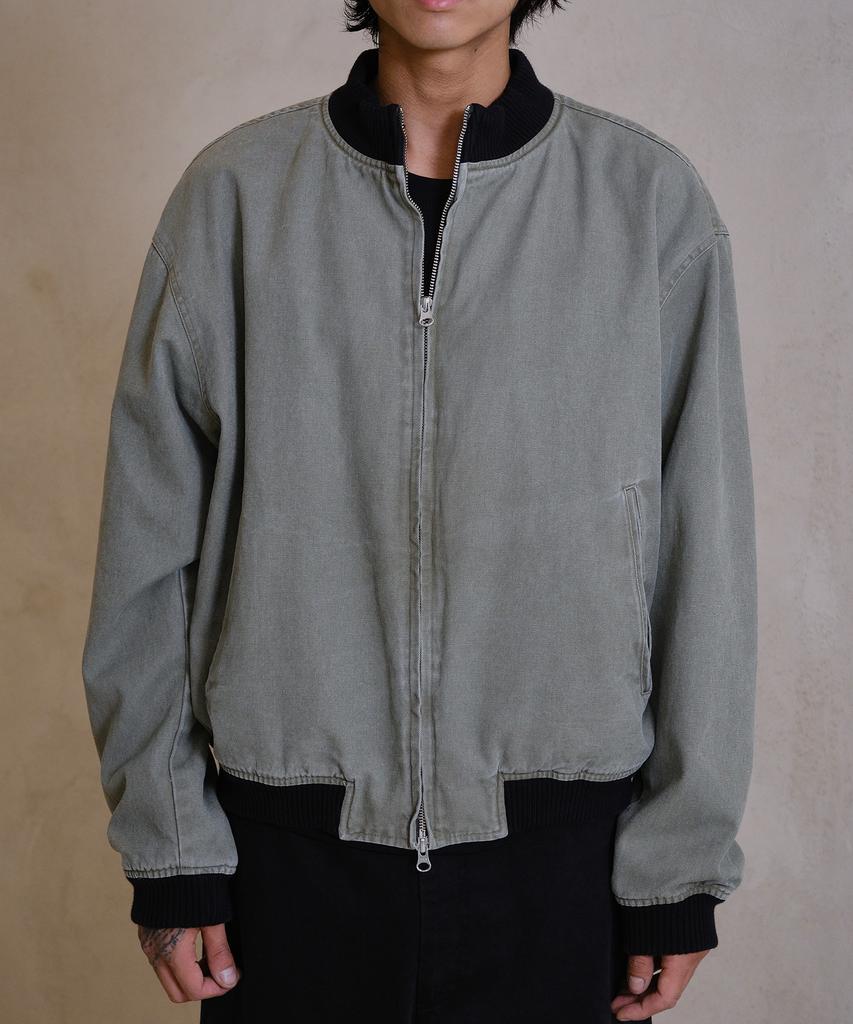 Divein Washed Vern Worker Jacket (Khaki)