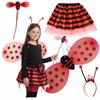 [PACZA] Ladybug Carnival Costume For Children H46