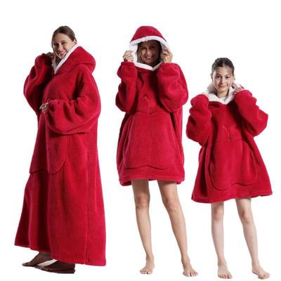 Unisex Cozy Cartoon TV Blanket: Thick, Solid Color, Cold-Proof Pajamas