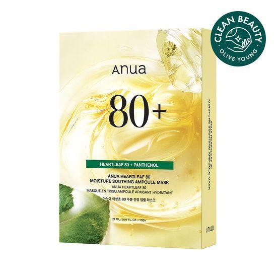 Anua Eoseongcho 80 Moisture Soothing Ampoule Mask (10 sheets)