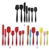 7 Pieces Silicone Spatulas Set Oil Brush Brush Cake Scrapers Kitchen Baking Utensils Tools for Cooking Mixing