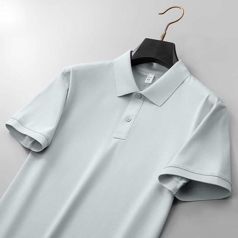 Men's Plus Size Modal Cotton Short Sleeve Polo Shirt