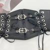 Wide Waist Belt Decoration Leopard Print Corset Belt New Women Waistband  for Dresses