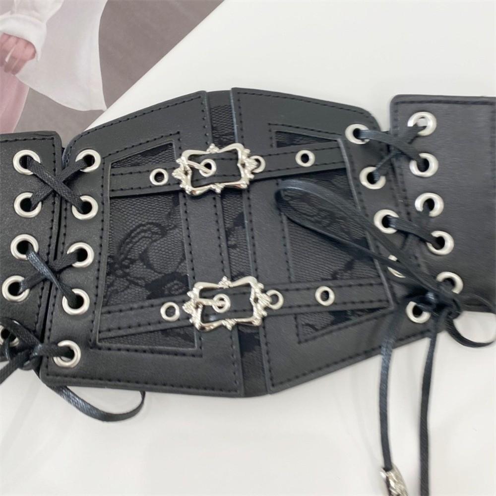 Wide Waist Belt Decoration Leopard Print Corset Belt New Women Waistband  for Dresses