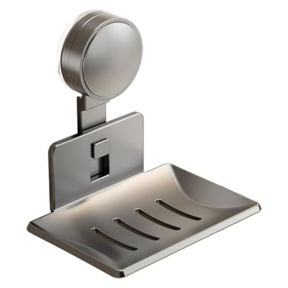 

Новый настенный держатель для мыла для душа с присоской, самоосушающаяся мыльница, нержавеющая, не требующая сверления, мыльница, аксессуары для ванной комнаты