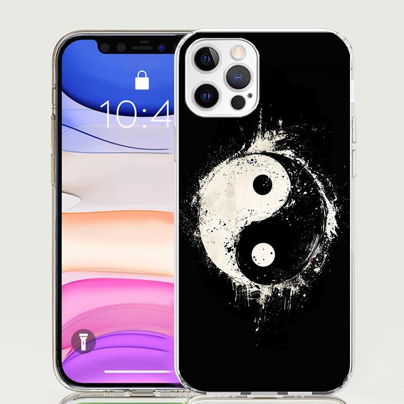 Life Yin Yang Eight Diagrams Phone Case For iPhone 17 Air 16 15 Plus 11 14 Pro Max 13 Mini 12 7 8 + SE Pattern Art Customized Co