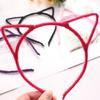 Cat Ear Headbands Hairband Hair Hoop for Women and Girls Plush Hair Accessories