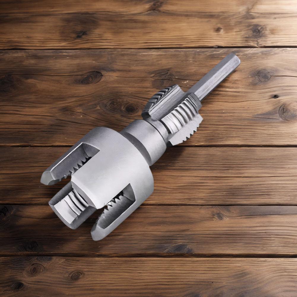 Integrated Internal & External Pipe Threading Tool Pipe Thread Cutting Tool Pipe Threader Plumbing Tool for Electric Drill