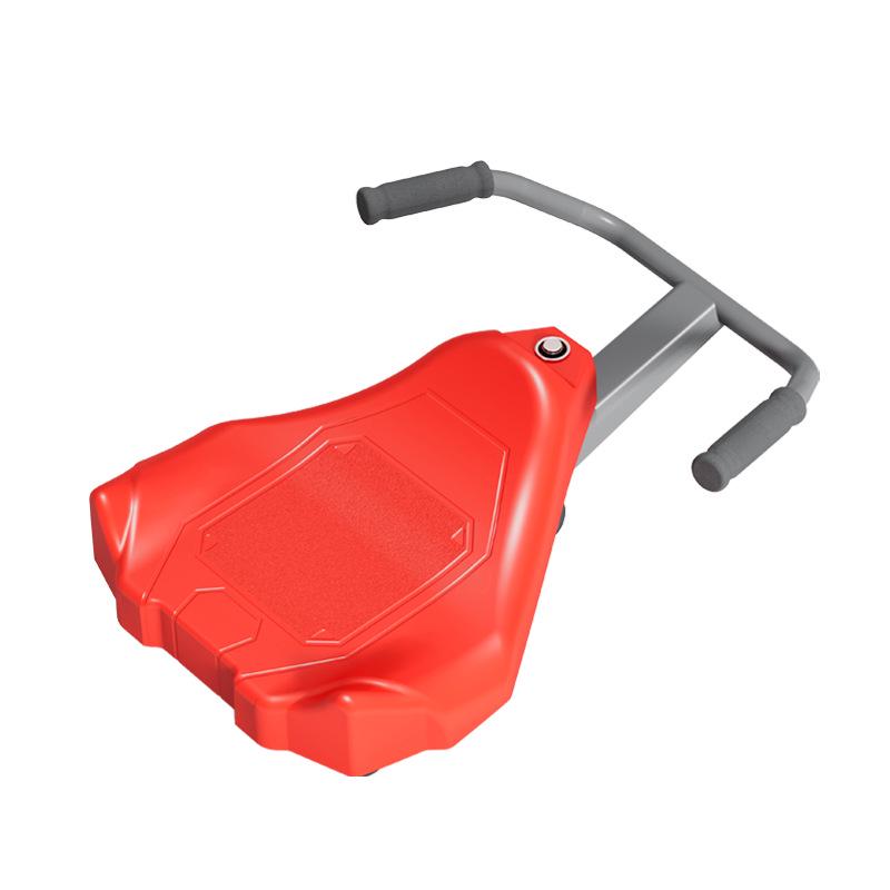 Children s Hand-cranked Twist & Drift Scooter: Anti-rollover Slide-on Rocking Car зелёный