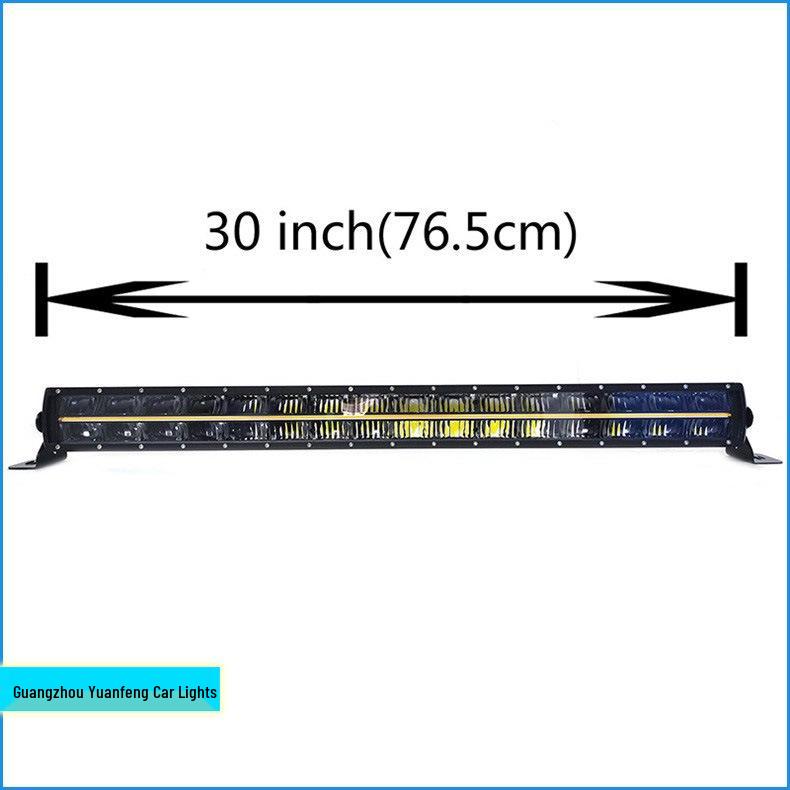 26-Year New Car LED Yellow DRL Double Row, 8-37 Inch, 10W Strip Light