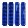 Praktischer Reflektierender Aufkleber Auto 4X 4 Stück Blaue Tropfenkleber + PVC Einfach zu Montieren für Motorrad für Dreiräder für LKW