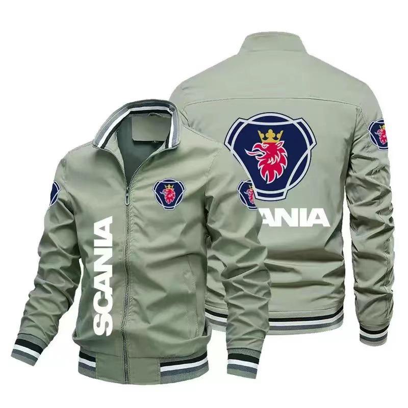 Pánská bunda s logem KTM - Ležérní volný sportovní kardigan, Velké velikosti