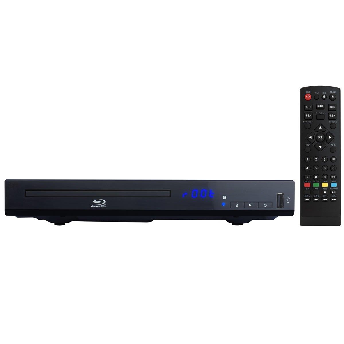 

TEES Програвач дисків DVD-програвач Відтворення тільки Blu-ray & TSBD-2601 чорний