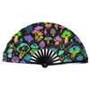Folding Large Folded Hand Fan Fans with Lights Rainbow Folding Fan  Festival