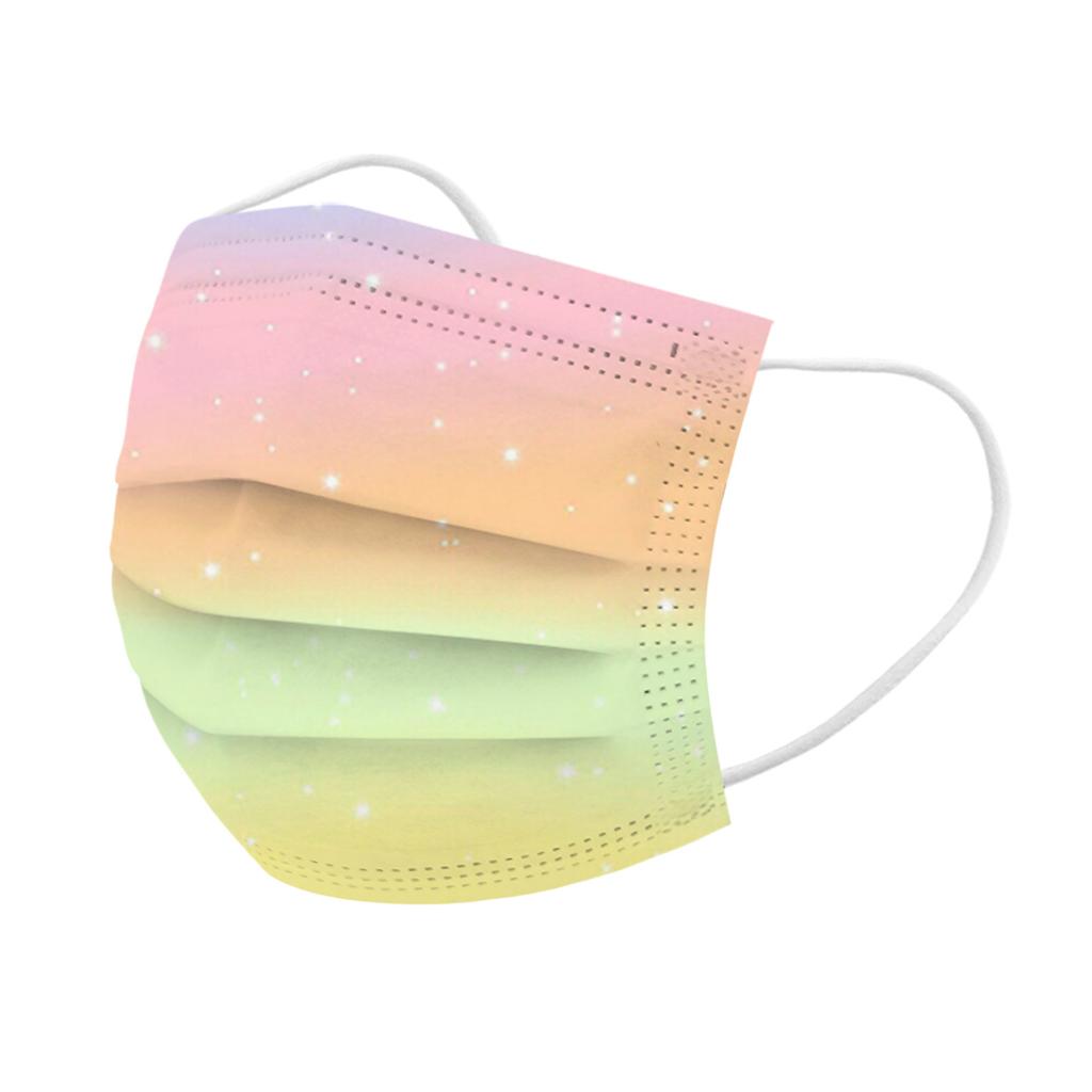 Children's Tie-dyed Disposable Industrial Three Layer Face Mask
