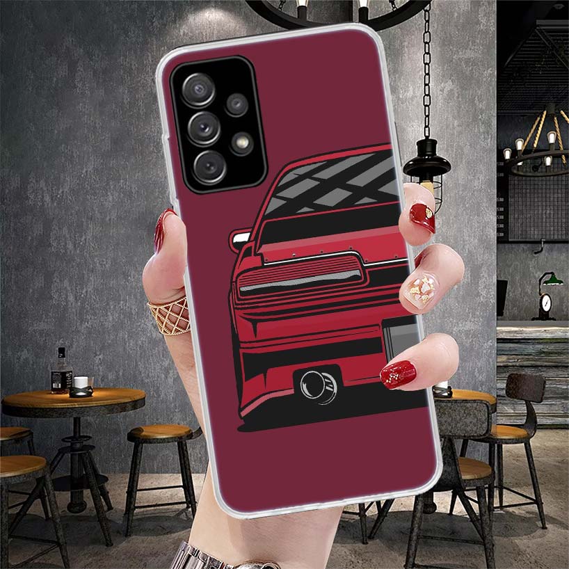 

Japan JDM Sports Cars Comic Soft Phone Case For Samsung Galaxy A12 A22 A32 A52 A72 A02S A51 A50S A71 A70 A31 A20S Note 20 Ultra Samsung A30S
