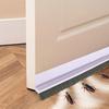 Door Seal Draft Stopper with Brush Reduce Noise, Rubber Door Sweep Breeze BlockerInsect Proof, Dust Proof and Sound Proof Seal