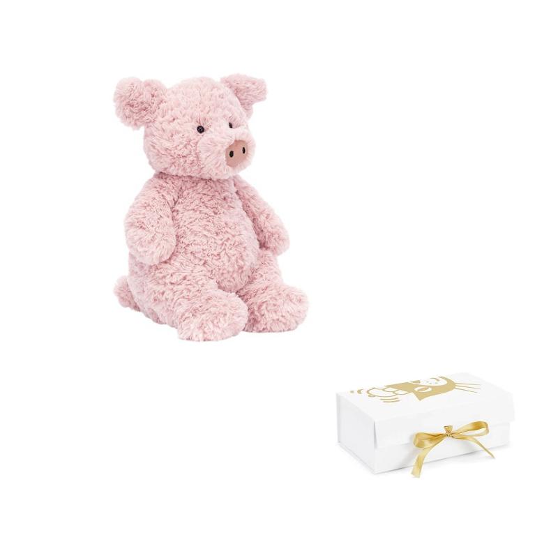 Jellycat Farm Animal Series Barnabus Pig Cute Doll Plush Doll 26cm Height