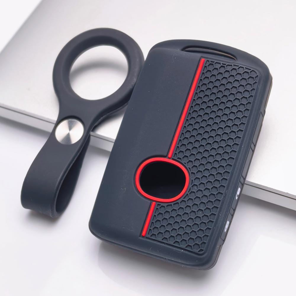 Silicone Key Fob Cover for Mazda 2-button Smart Remote, Fits Mazda CX-5, Durable for Your Key, Protective Accessory, Key Fob Protection