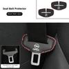 Anti Scratch Car Seat Belt Clip Protector Seatbelt Buckle Lock Cover For Opel Antara Zafira Meriva Mokka Grandland Ampera Vivaro