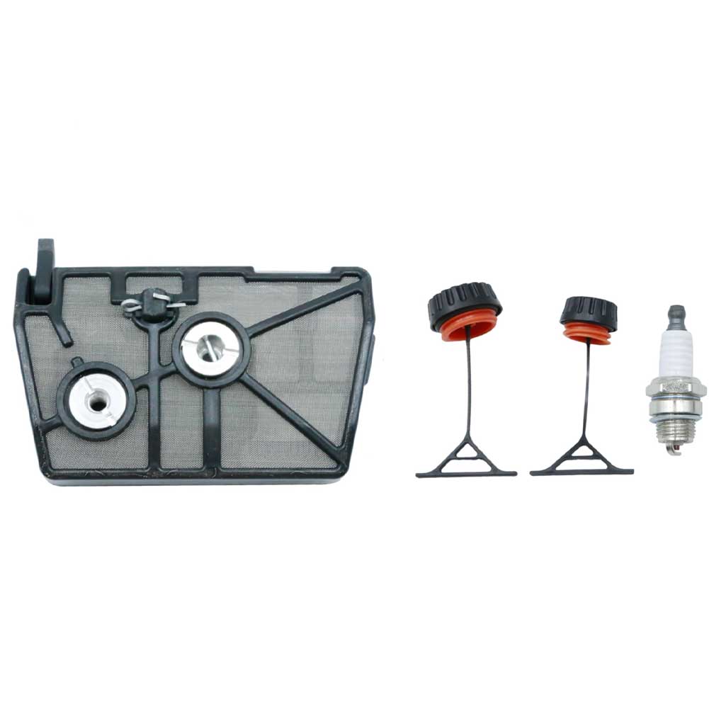 028 Chainsaw Air Filter Kit Includes 1 Air Filter 2 Oil 1 Spark Stopper For WT16B WT216 HU40D HU40B 11181201610