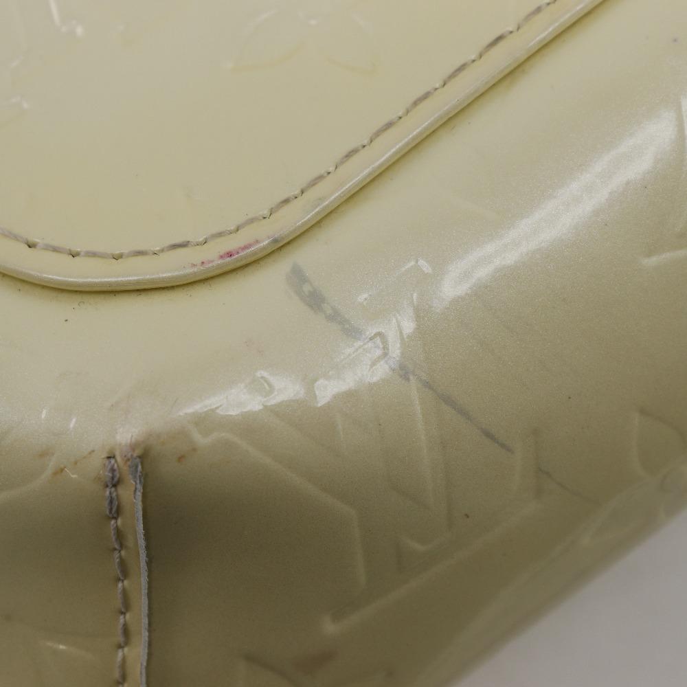 Louis Vuitton Thompson Street Shoulder Bag M91203 Perle Off White Monogram Vernis Women Used