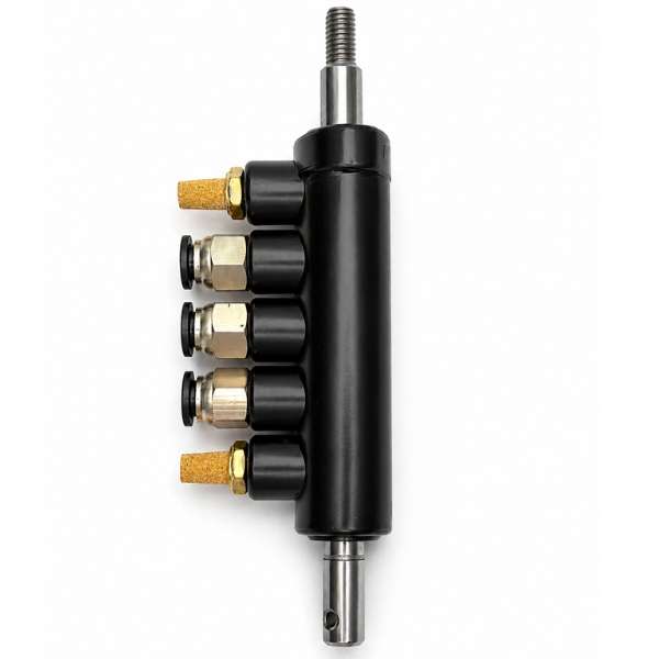 Black Plastic Valve Block Type A