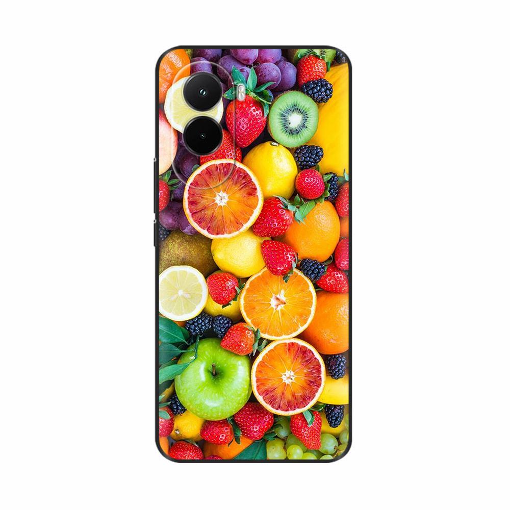 For Xiaomi Poco M7 4G Case Painting Floral Soft Silicone Protective Bumper Cover For Xiaomi Pcoc M7 Pocom7 4G Cases Capa Fundas