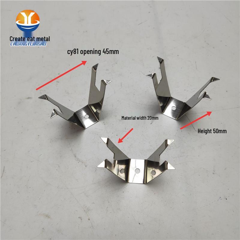 Steel Panel Switch Coating Fixture - Spring Hardware Spray Painting Jig (Model CY335)