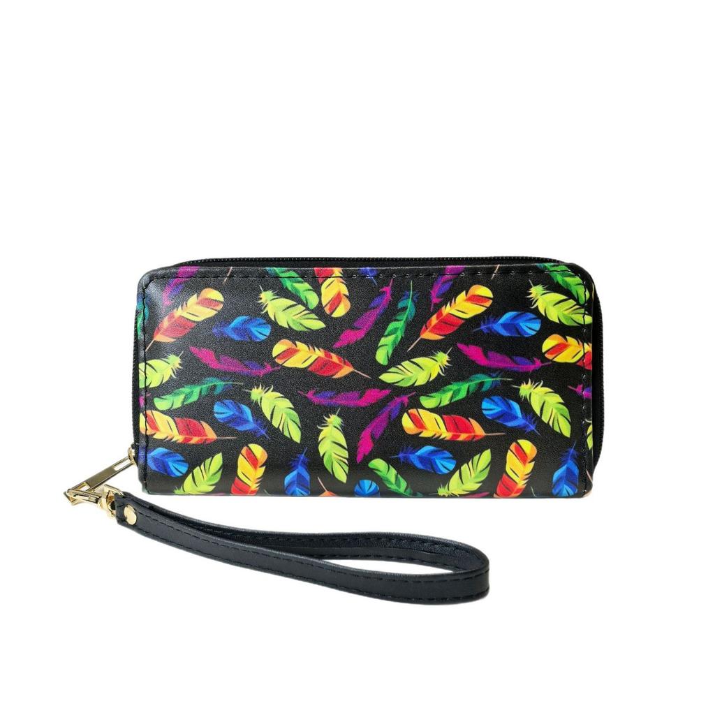 Generation Feather Wind Chime Wallet Long Wallet Ethnic Style Wallet