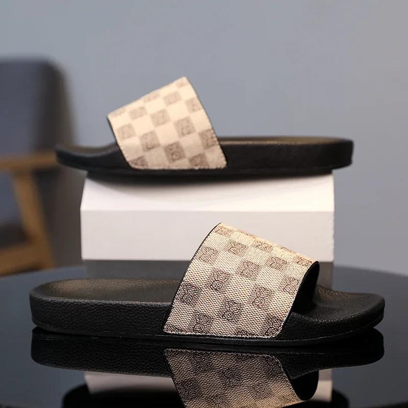 Letní pantofle pro muže ženy Eva měkká podrážka pantofle vnitřní domácí nazouváky ploché sandály venkovní plážová obuv pánské žabky