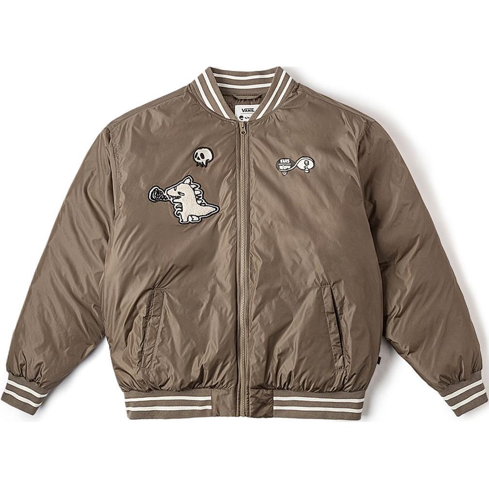

Vans x Hirono Reversible Bomber Jacket Brown Unisex VN000KPM9JC XL