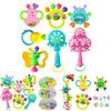 Set Newborn Rattle Baby Early Education Handbell Fancy Musical Toys 7pcs