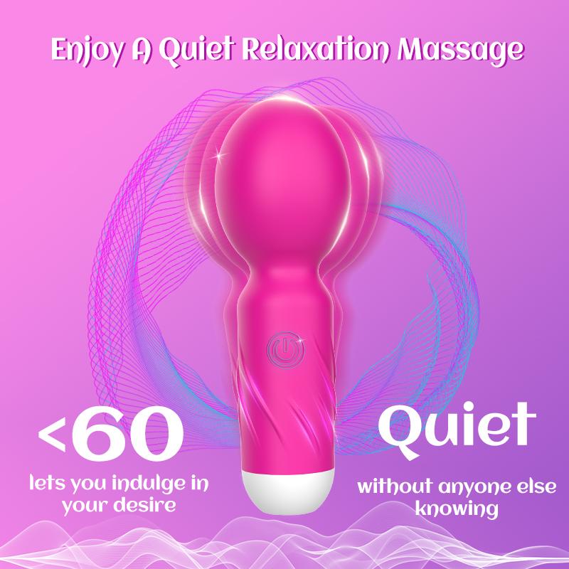Powerful Magic Wand Vibrators for Women Nipple Clitori Stimulator Mini AV Stick Vibrator  G Spot Massager Female Adult Sex Toys