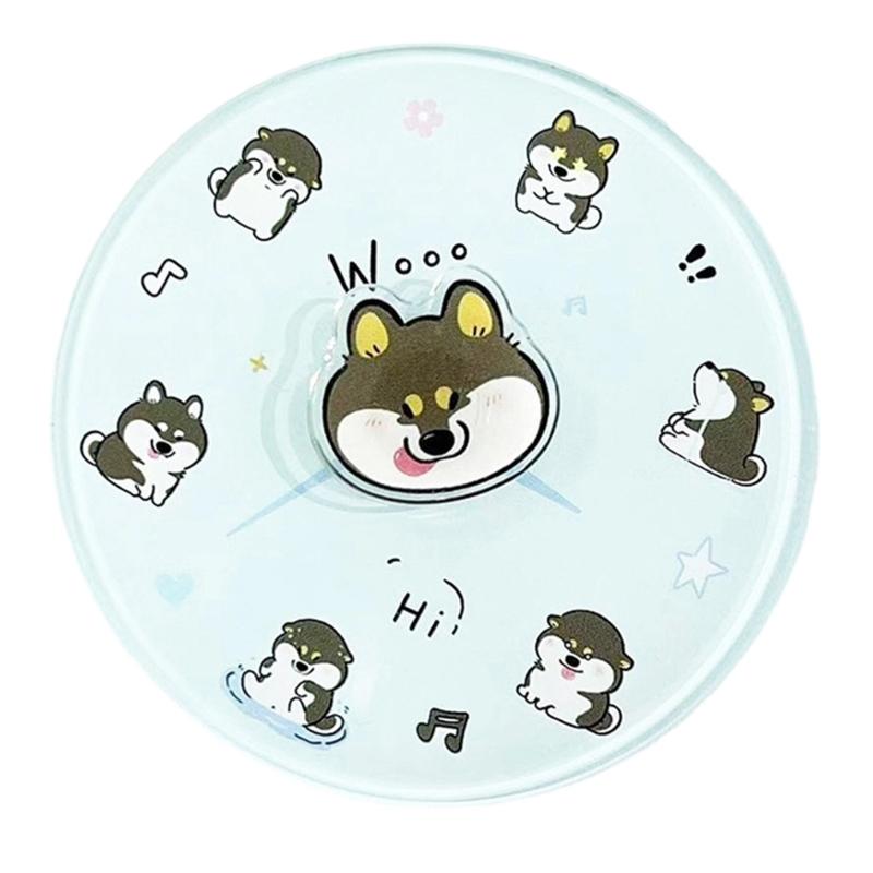 Fun Rotating Cartoon Creature Magnetic Decoration Acrylic For Refrigerator Memo Board Display