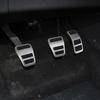 Car Pedals for Ford Fiesta Mk7 2007 2008 2009 2010 2011 2012 Gas Fuel Brake Clutch Pedal Cover Pads Stainless Steel Accessories