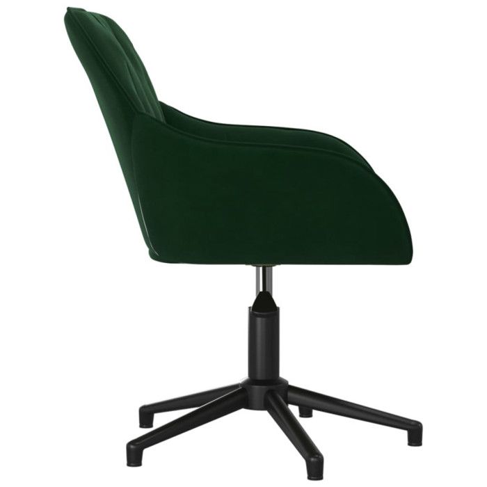 VidaXL Chaise Pivotante de Bureau Chaise d'Ordinateur Fauteuil Pivotant de Bureau Siège de Bureau Meuble de Bureau Intérieur 344858