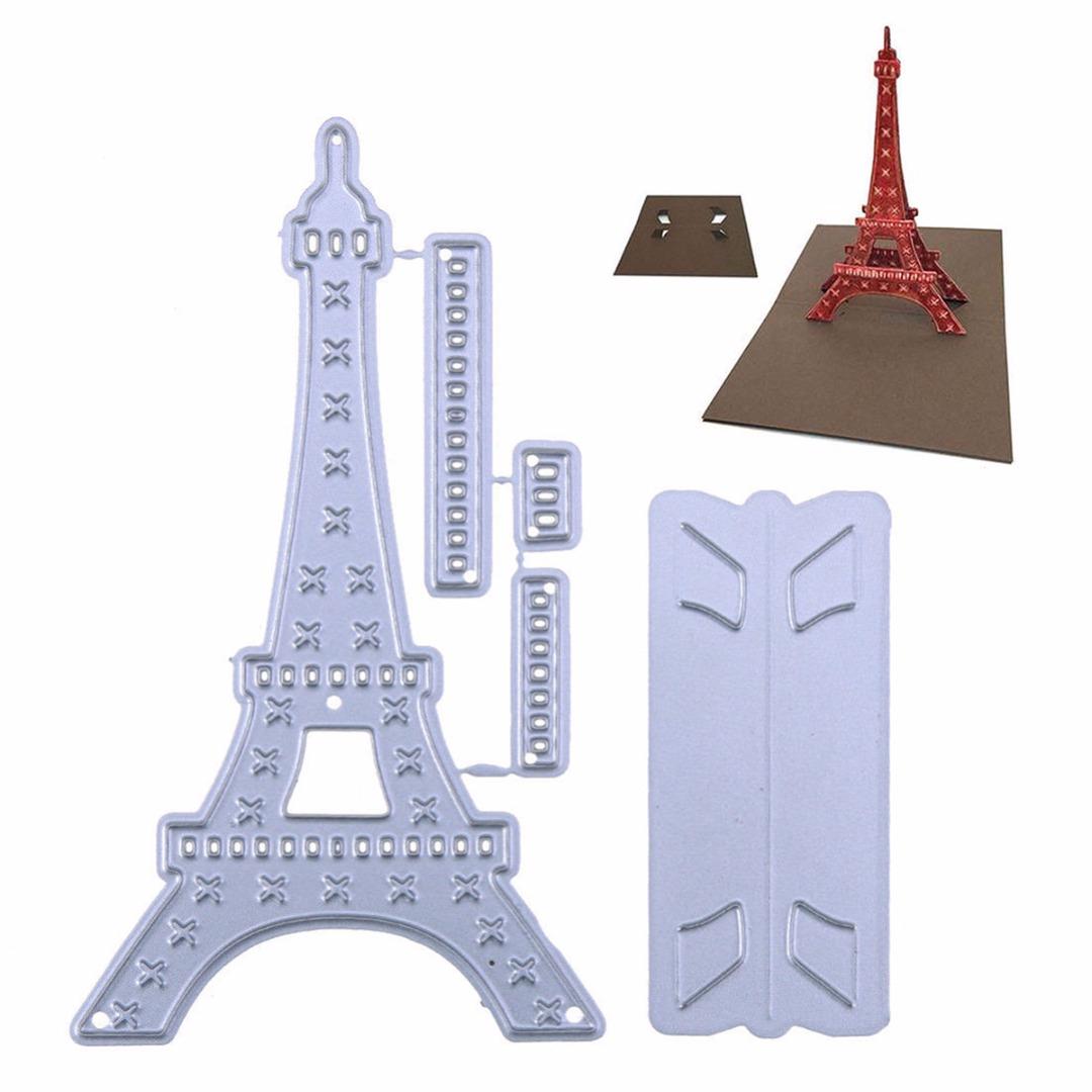 

1 Set New Pop Up Tower Metal Cutting Dies Stencils DIY Scrapbooking Album Paper
