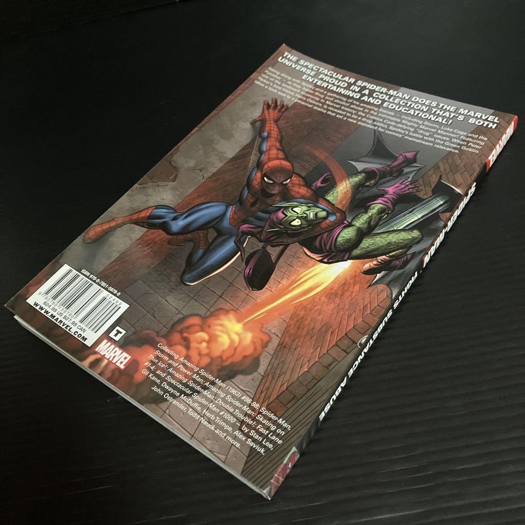 [USED] American comic English version Spider-Man FIGHTS SUBSTANCE ABUSE