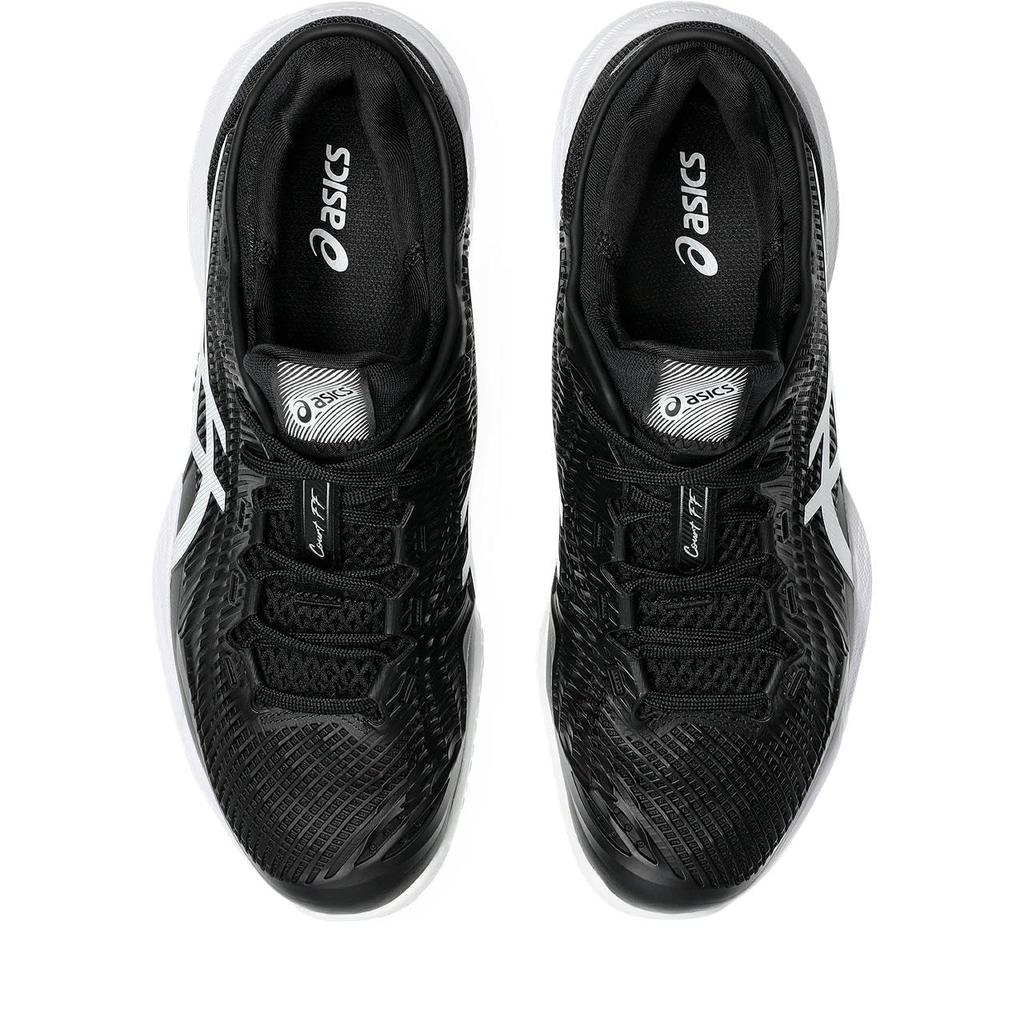 Tennis Shoes COURT FF 3 OC 1041A369 002 Cm 2E [ASICS] Men's (Black/White) 28.5