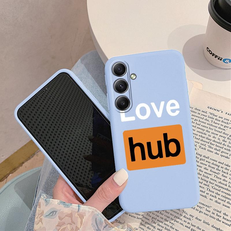 

Модный чехол для телефона для пары iPhone Samsung A55 S24 S25 M35 A16 Xiaomi Redmi Note 13 Pro 14C Huawei Honor Realme противоударный матовый чехол с защитой от царапин Samsung Galaxy S9 Plus синий