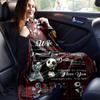 1pc, Cozy Nightmare Before Christmas Home Decor Blanket: Perfect Gift for Your Wife, Ideal Flannel Throw for Bedroom, Living Room, Travel, Camping, Ca